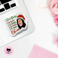Dear Santa., Okurr II Vinyl Die Cut Sticker
