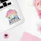 It's a Magical World, Let's Go Exploring II Vinyl Die Cut Sticker