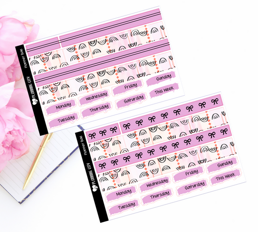 Planner Bae Foiled Washi & Date Covers Add on
