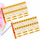 Positivity Foiled Washi & Date Covers Add on