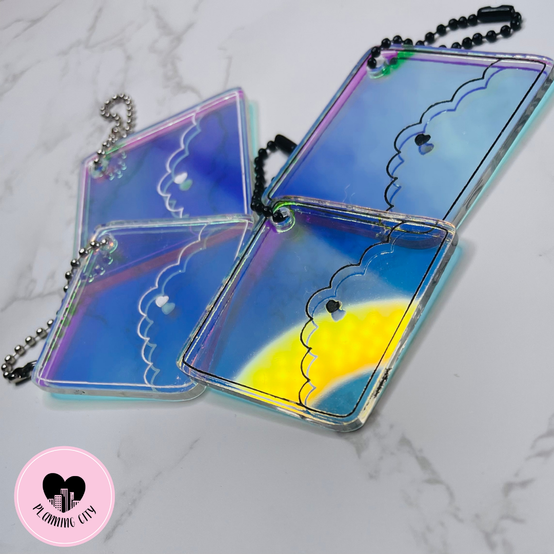 Planner Holographic Acrylic Washi  Cutter