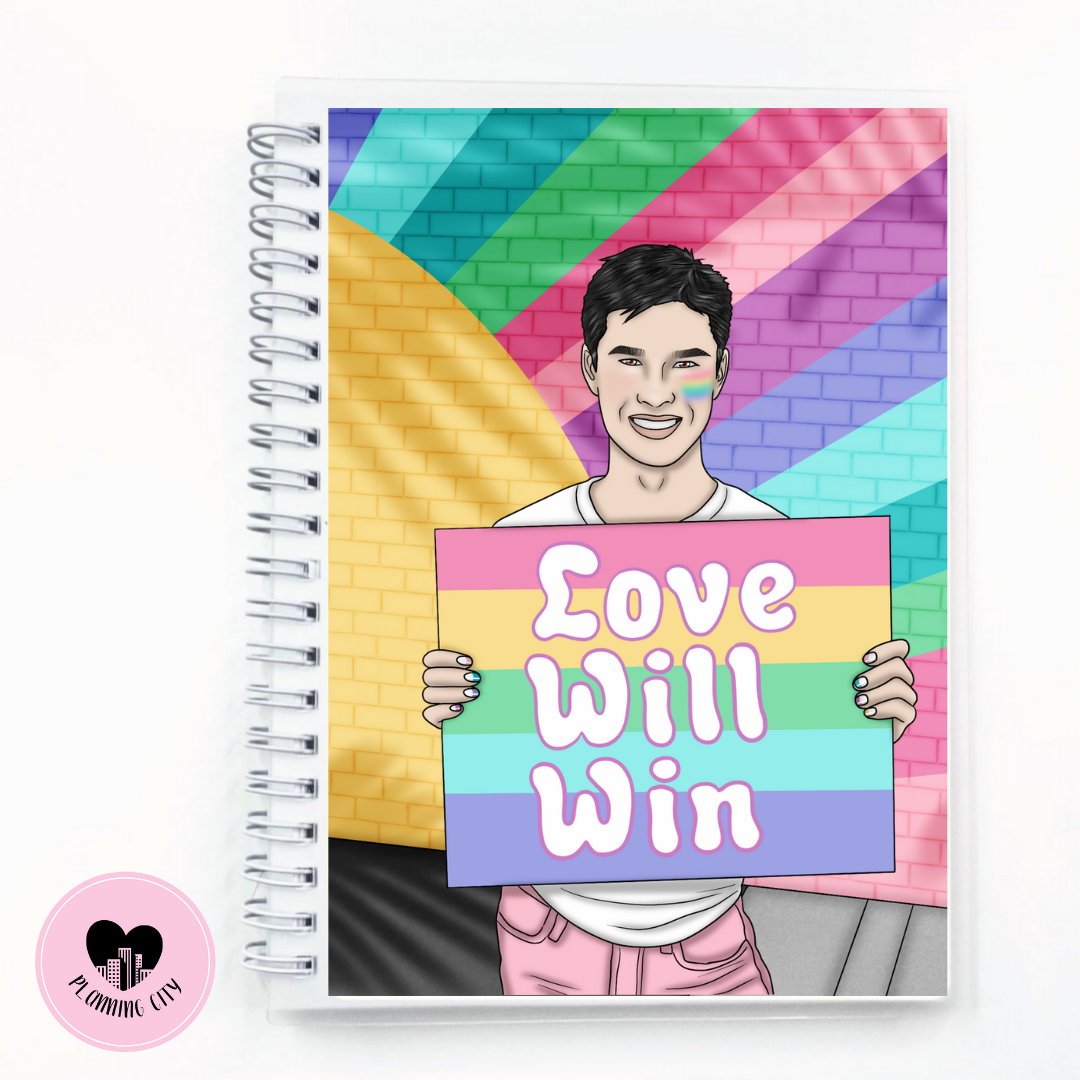 Loves Wins V2 Reusable Sticker Book