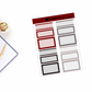 All You Need Functional Boxes Add on Planner Stickers