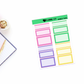 Almost There Functional Boxes Add on Planner Stickers