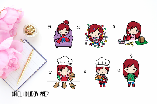 Ariel Holiday Prep Girls