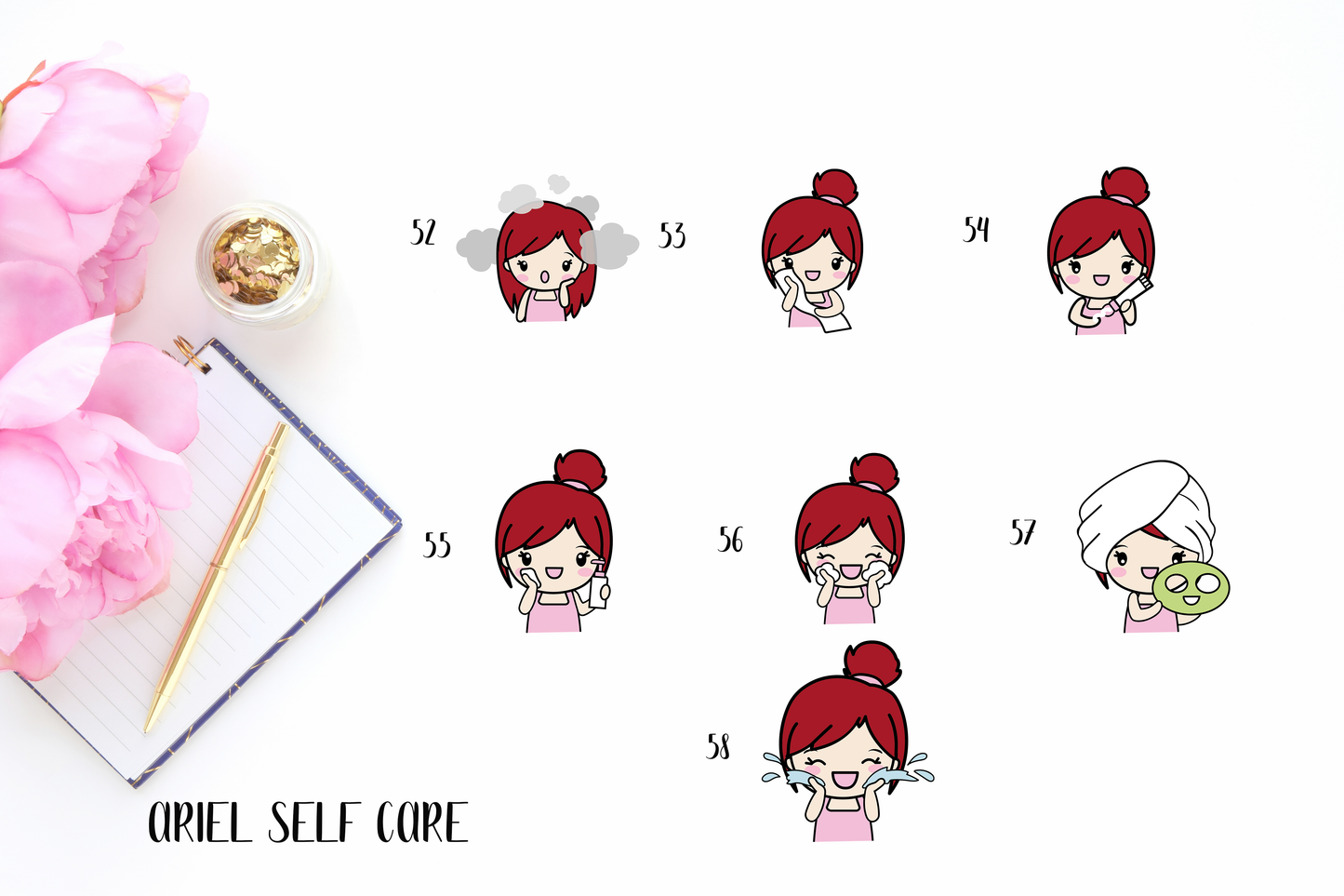 Ariel Self Care Girls