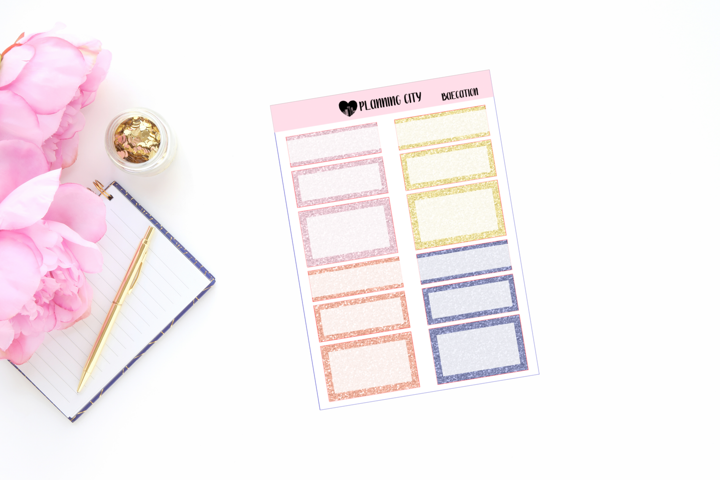 Baecation Glitter Functional Boxes Add on