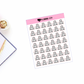 Binder Clip I Foiled Icon