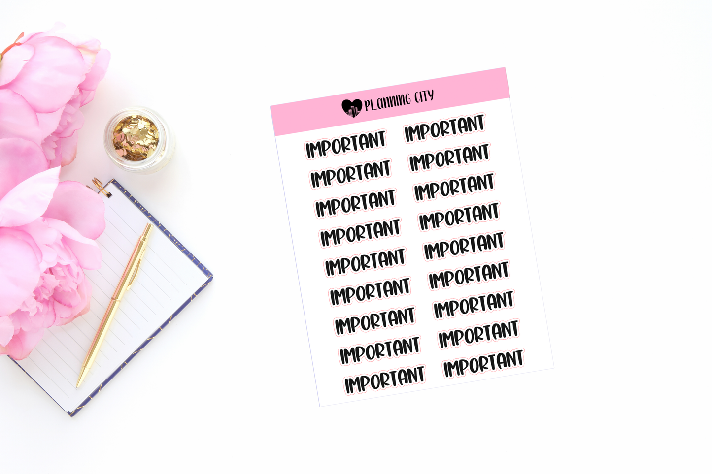Important II Foiled Word