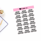 Order Supplies II Foiled Word