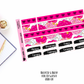 Booked & Busy Bow Foiled Washi & Date Covers Add on