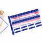 Boom Squad Bow Foiled Washi & Date Covers Add on