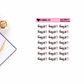 Busy AF II Foiled Word