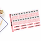 Candy Cane Lane Bow Foiled Washi & Date Covers Add on