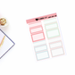 Candy Cane Lane Functional Boxes Add on Planner Stickers