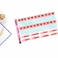 Choose Joy  Bow Foiled Washi & Date Covers Add on