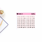 Circle Date Dots II Foiled