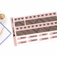 City Brunch Bow Foiled Washi & Date Covers Add on