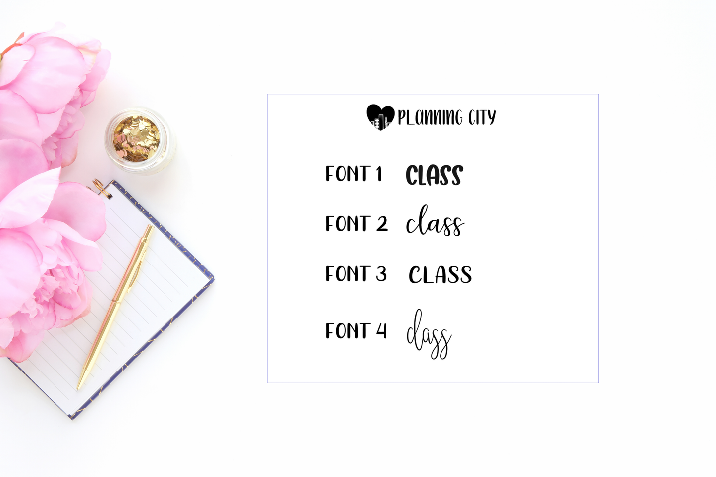 Class II Foiled Word