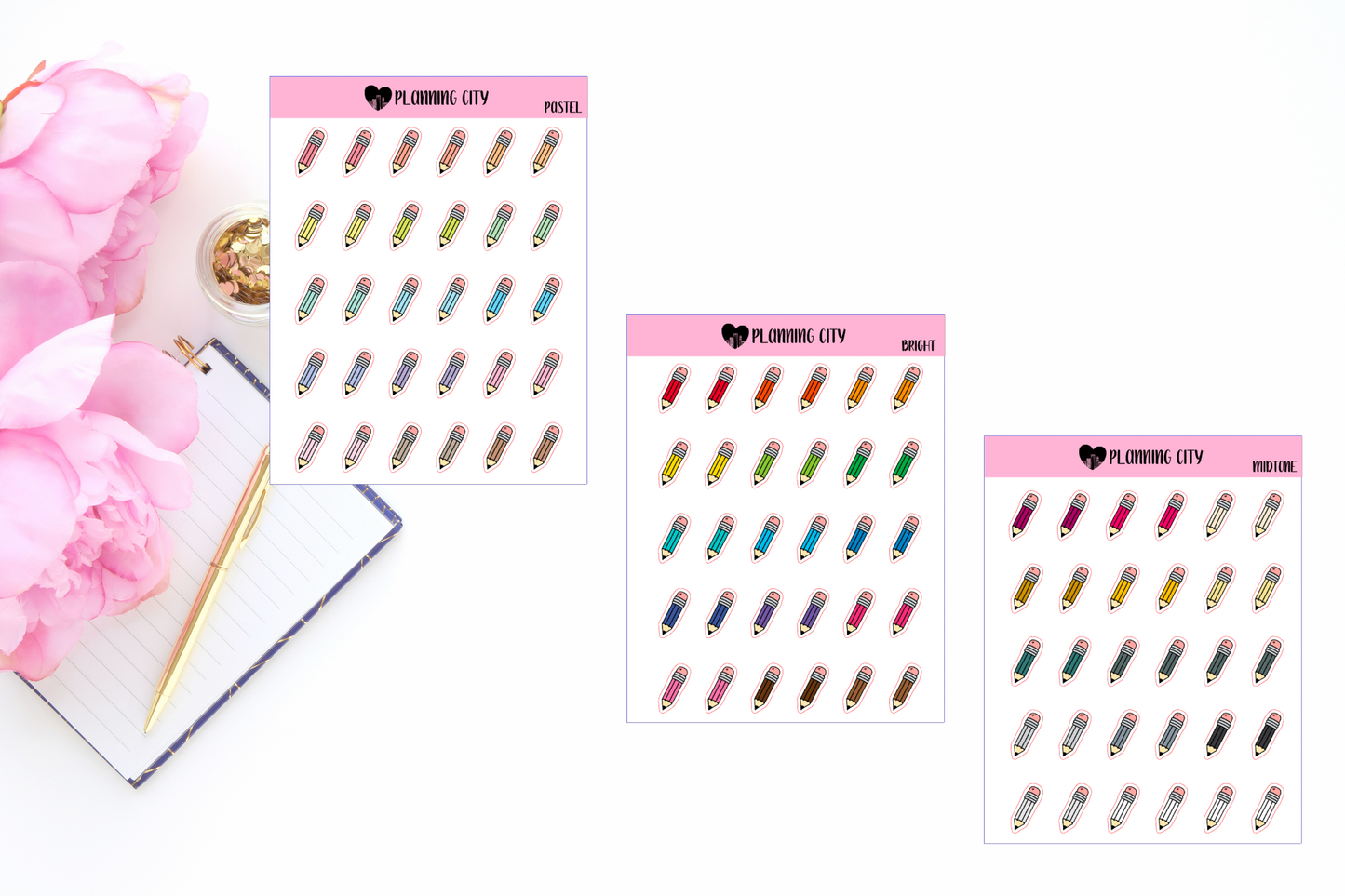 Pencils Icons