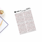 Confetti Headers Foiled Overlay