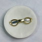 February Sub-Box Gold Folding Mini Scissors