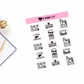 Couponer Quotes II Foiled Word