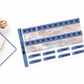Cozy Glam Bow Foiled Washi & Date Covers Add on