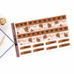 Fall Love Bow Foiled Washi & Date Covers Add on