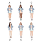 School Cutie II Full Cover Sticker (Month / No Month Option)