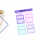 Ghost Host Functional Boxes Add on Planner Stickers