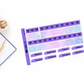 Ghost Host Bow Foiled Washi & Date Covers Add on