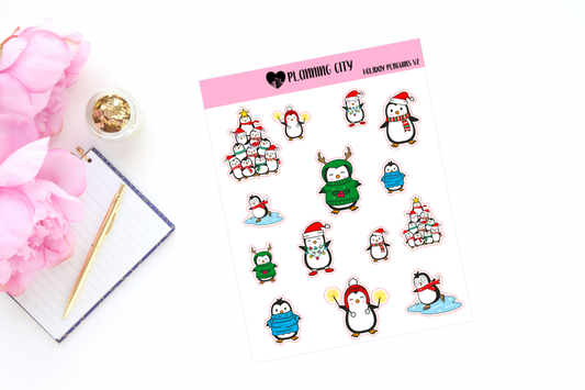 Holiday Penguins V2