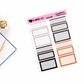 Homebound Functional Boxes Add on Planner Stickers