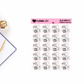Layla Nope 018 Clear II Foiled Icon