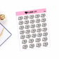 Schedule Content II Foiled Icon