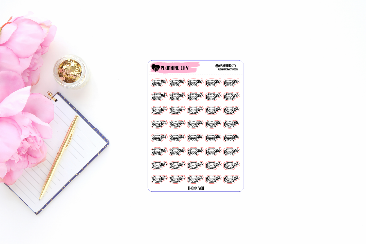 Layla's Washi Tape Clear Foiled