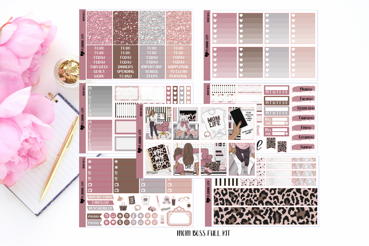 Mom Boss Full Weekly Kit