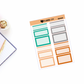 Mukbang Functional Boxes Add on Planner Stickers