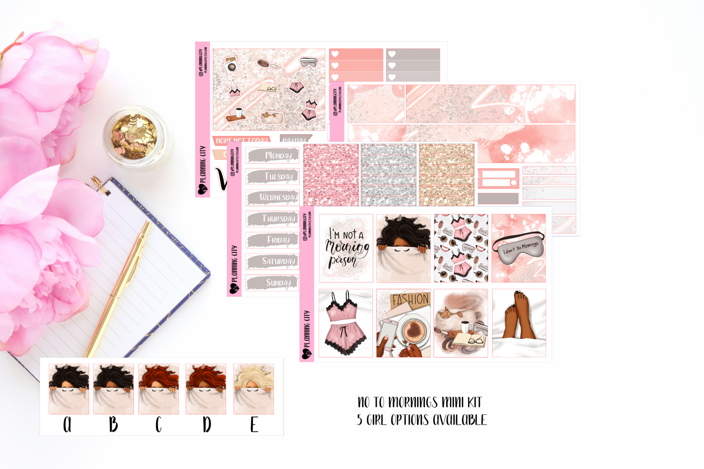 No to Mornings Weekly Mini  Kit