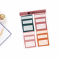 Once Upon a Fall Functional Boxes Add on Planner Stickers