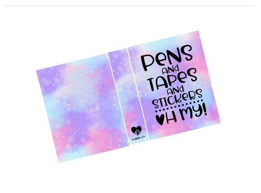 Pens & Tape & Stickers Album