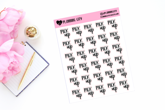 Pick Up II Foiled Word