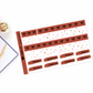 Pumpkin Season 2.0 Bow Foiled Washi & Date Covers Add on