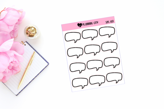 Speech Bubble SPC-001 II Foiled Functional