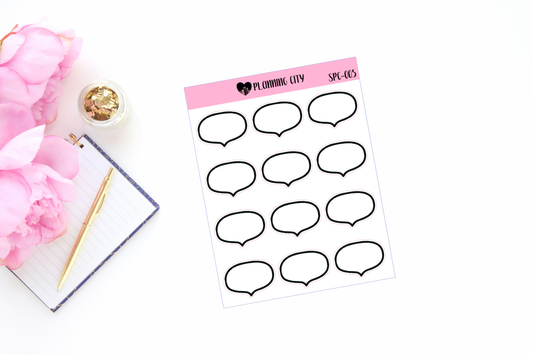 Speech Bubble SPC-005 II Foiled Functional