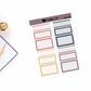 Snowed In Functional Boxes Add on Planner Stickers