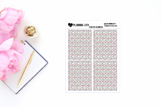 Large Sprinkles II Foiled Header Overlay