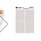 Small Sprinkles II Foiled Header Overlay