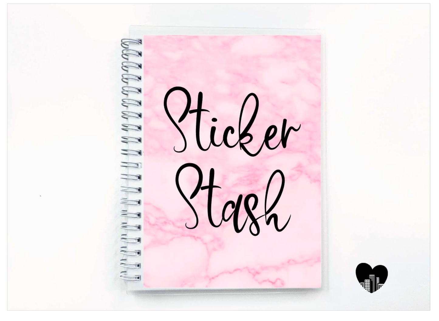 Sticker Stash Reusable Sticker Book
